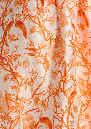Atlantic Maxi Ball Skirt | Silk Dupioni Coniglio Palm Beach