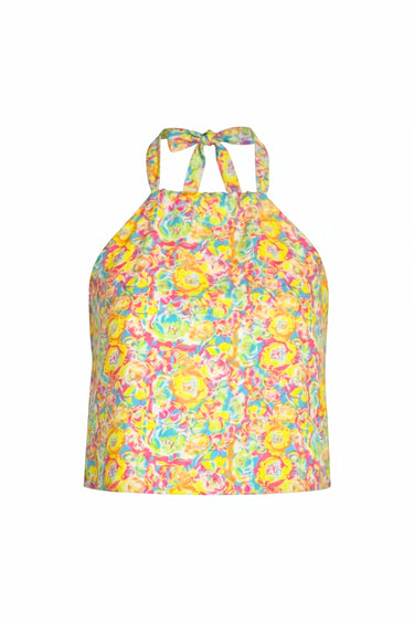 Beach Handkerchief Top | Cotton Poplin