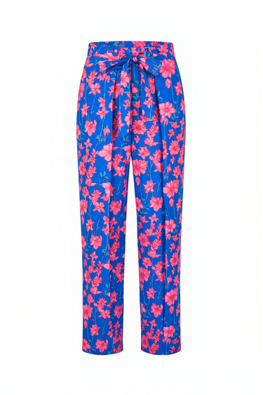 Gabrielle Adjustable Waist Button Pant |  Cotton Poplin