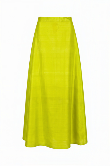Monroe Adjustable Bustle Maxi Skirt | Silk Dupioni Coniglio Palm Beach