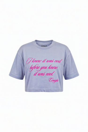 I Knew It Tee | Cotton Jersey