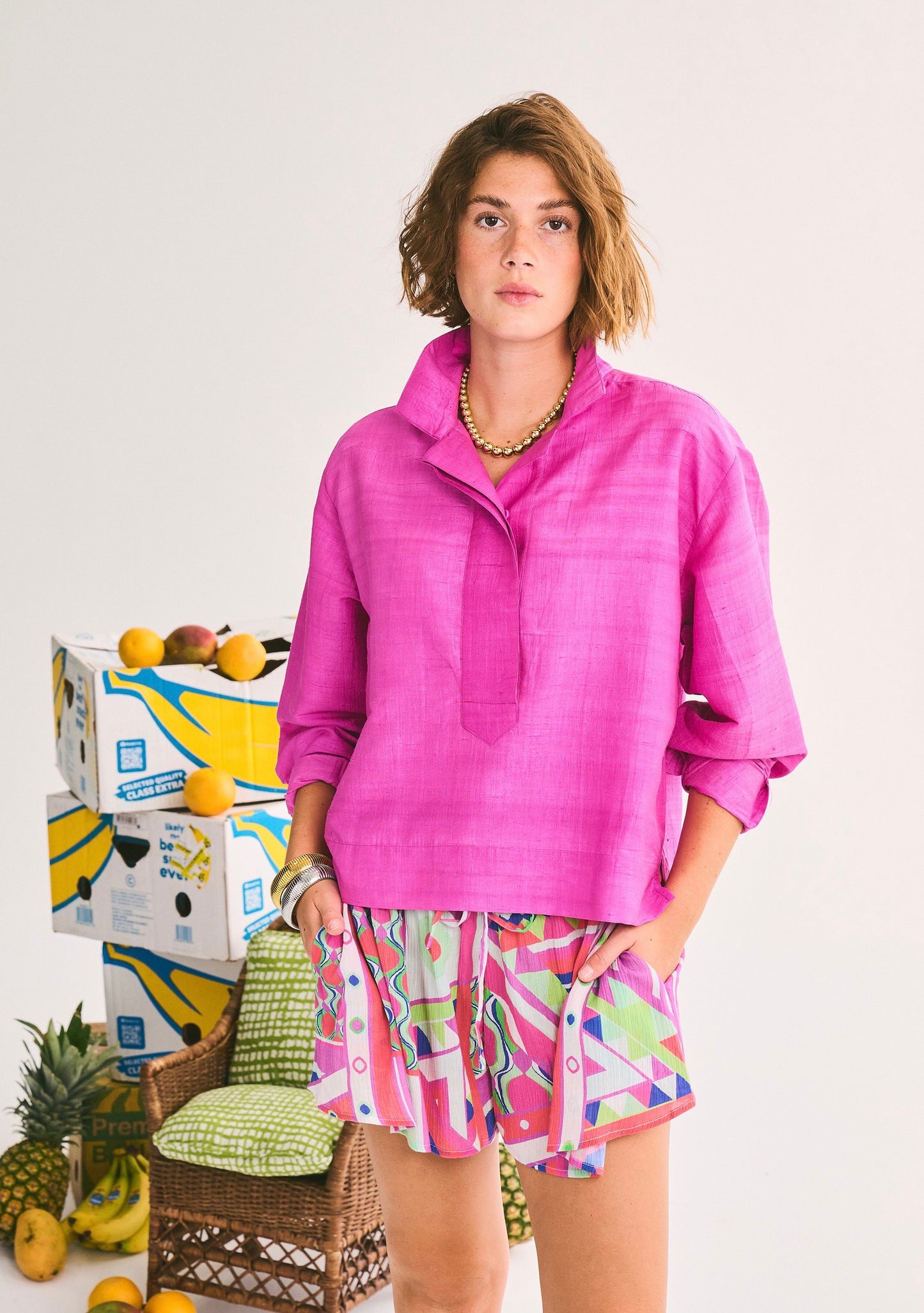 Flippy Short | Crinkle Cotton