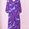 V Neck Maxi Dress | Crinkle Cotton Coniglio Palm Beach