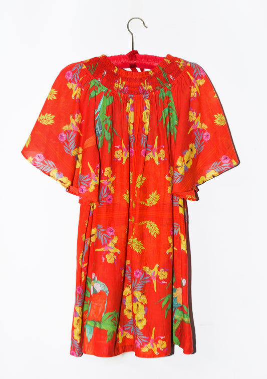 Flagler Mini Dress | Cotton Gauze