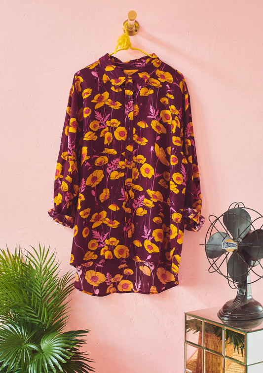 Classic Button Down | Silk Habotai