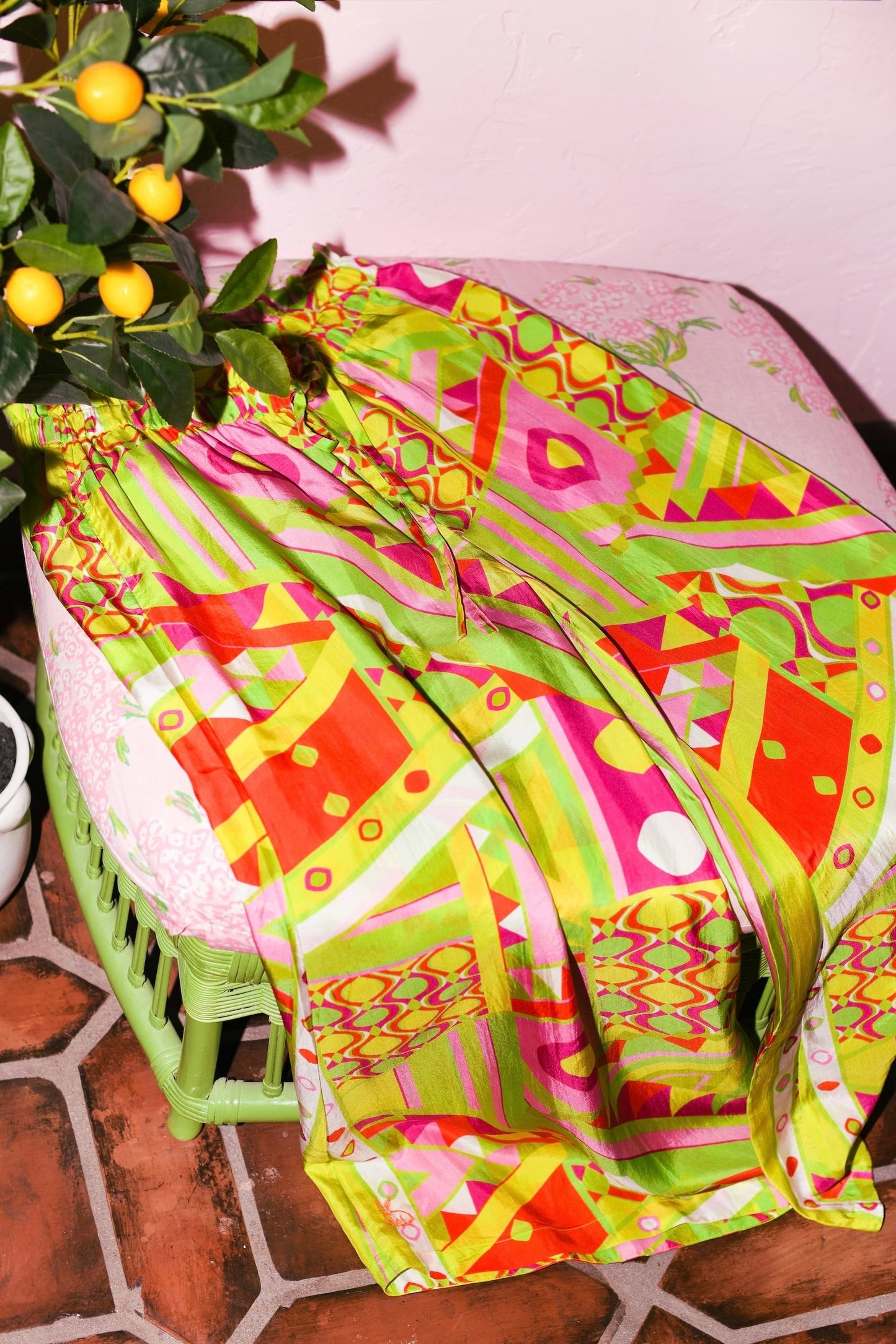 Palmer Wide Leg Pant | Silk Habotai