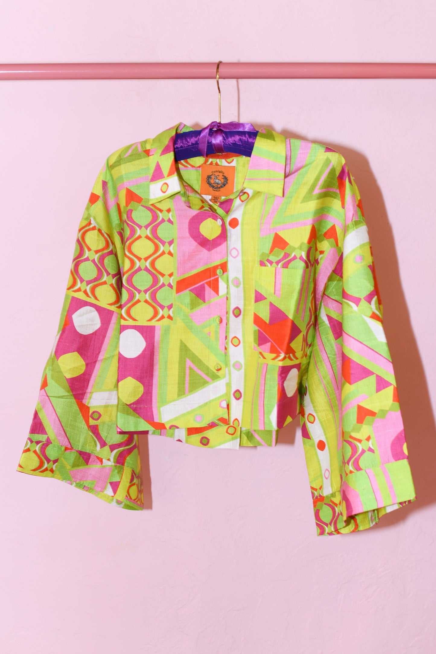 Everglades Crop Top | Silk Dupioni