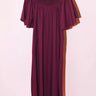 Smocked Neck Flutter Sleeve Midi Dress | Cotton Poplin Coniglio Palm Beach