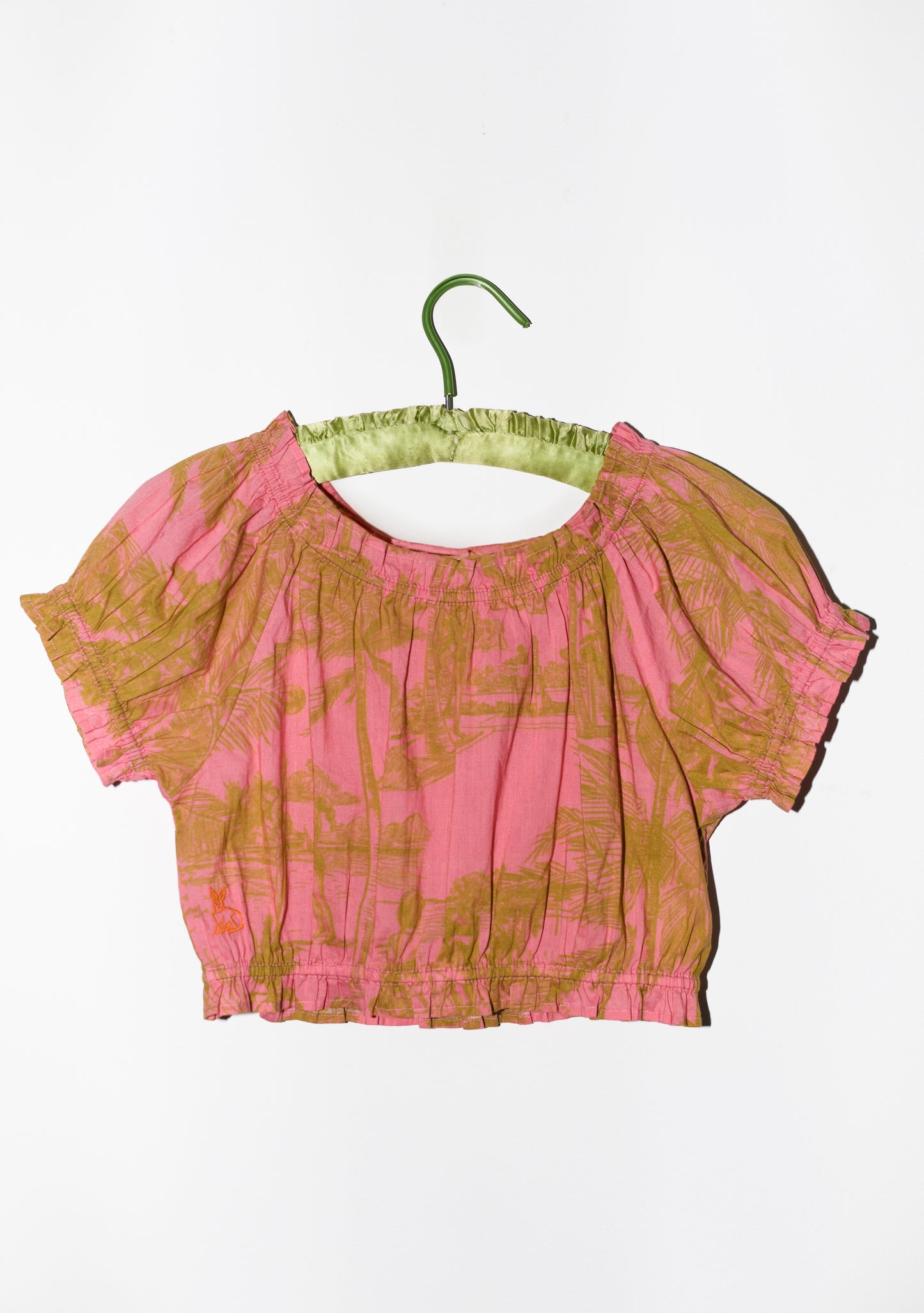 Laurie Crop Top | Medium Weight Cotton Voile