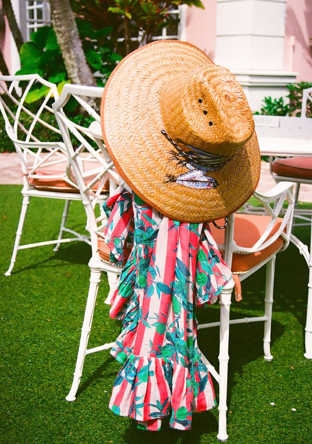Ruffle Power Pareo™ | Orange Bunches Colony Coral