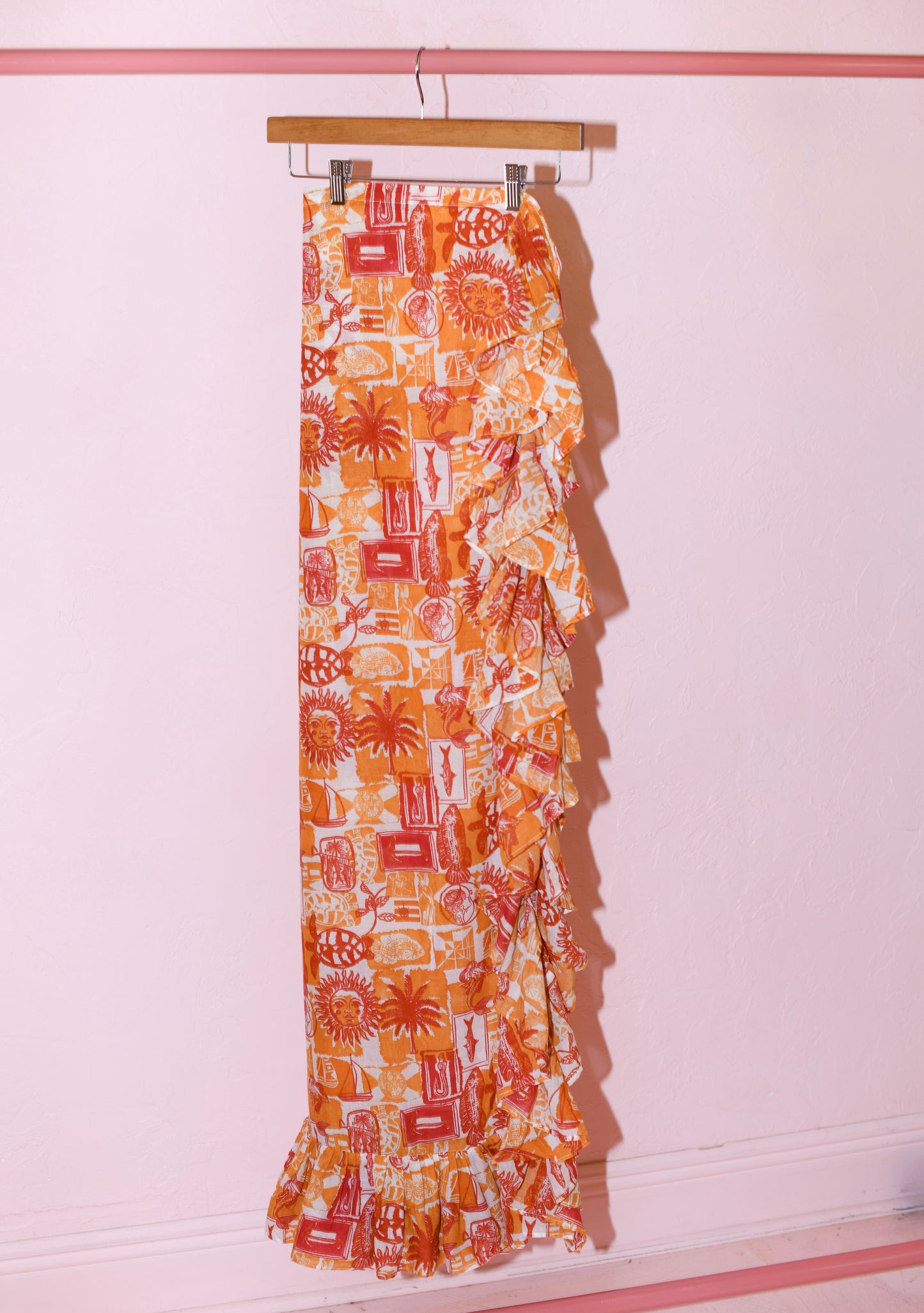 Ruffle Power Pareo™  | Cotton Gauze
