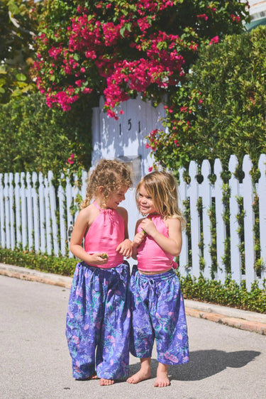 Kids Sonny Pant | Swiss Dot Coniglio Palm Beach