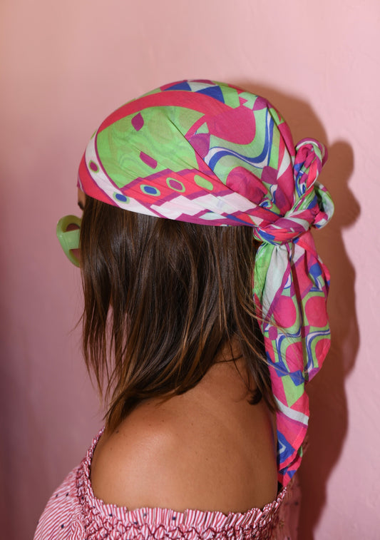 Seaview Scarf | Cotton Gauze