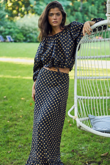 Sailfish Blouse | Silk Dupioni