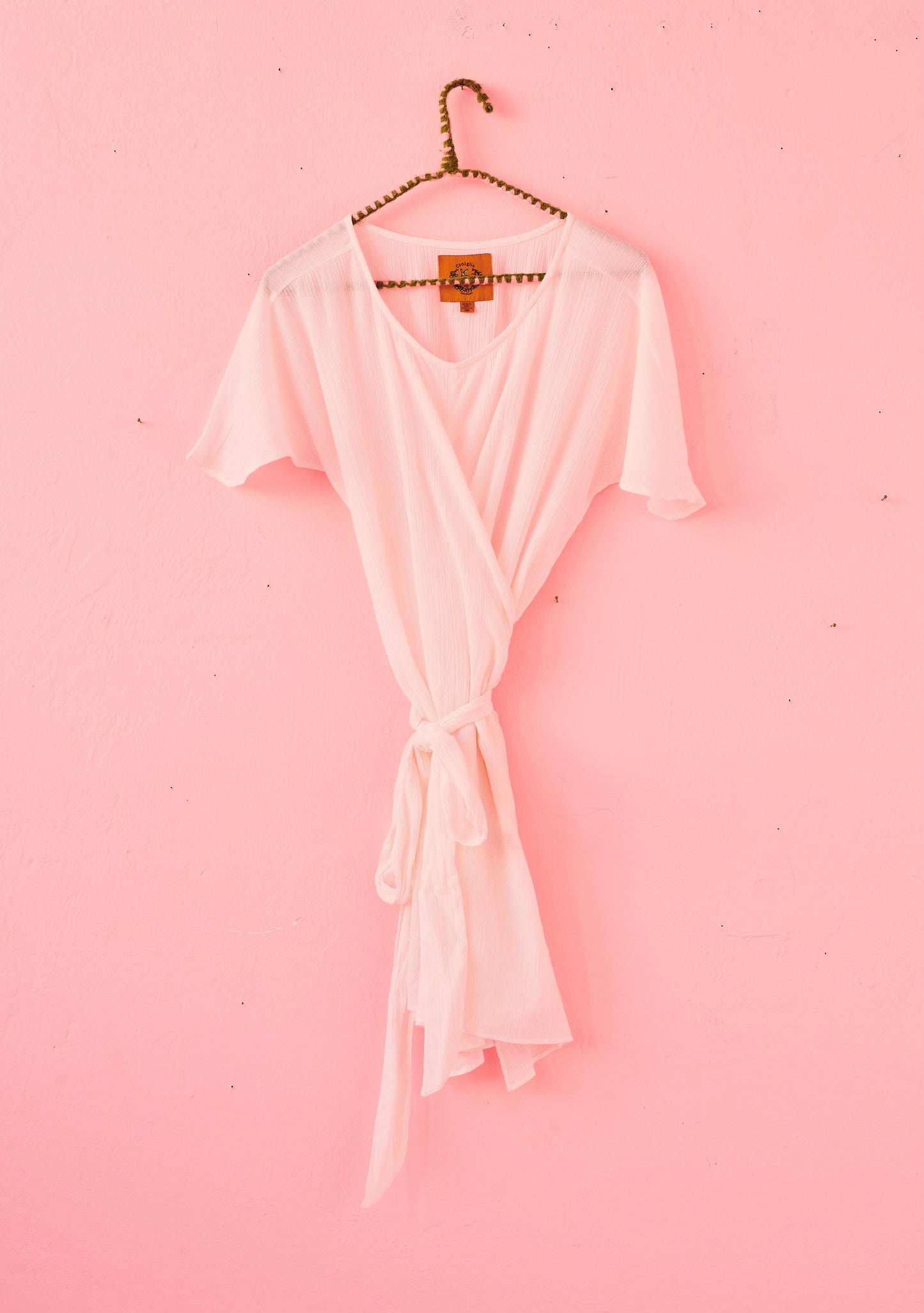 Slit Wrap Tunic | Crinkle Cotton