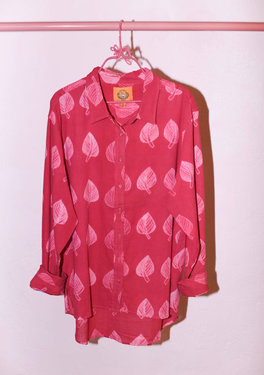 Classic Button Down | Cotton Voile Shibori