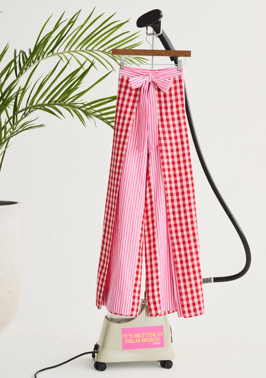 Two Panel Wrap Pant | Cotton