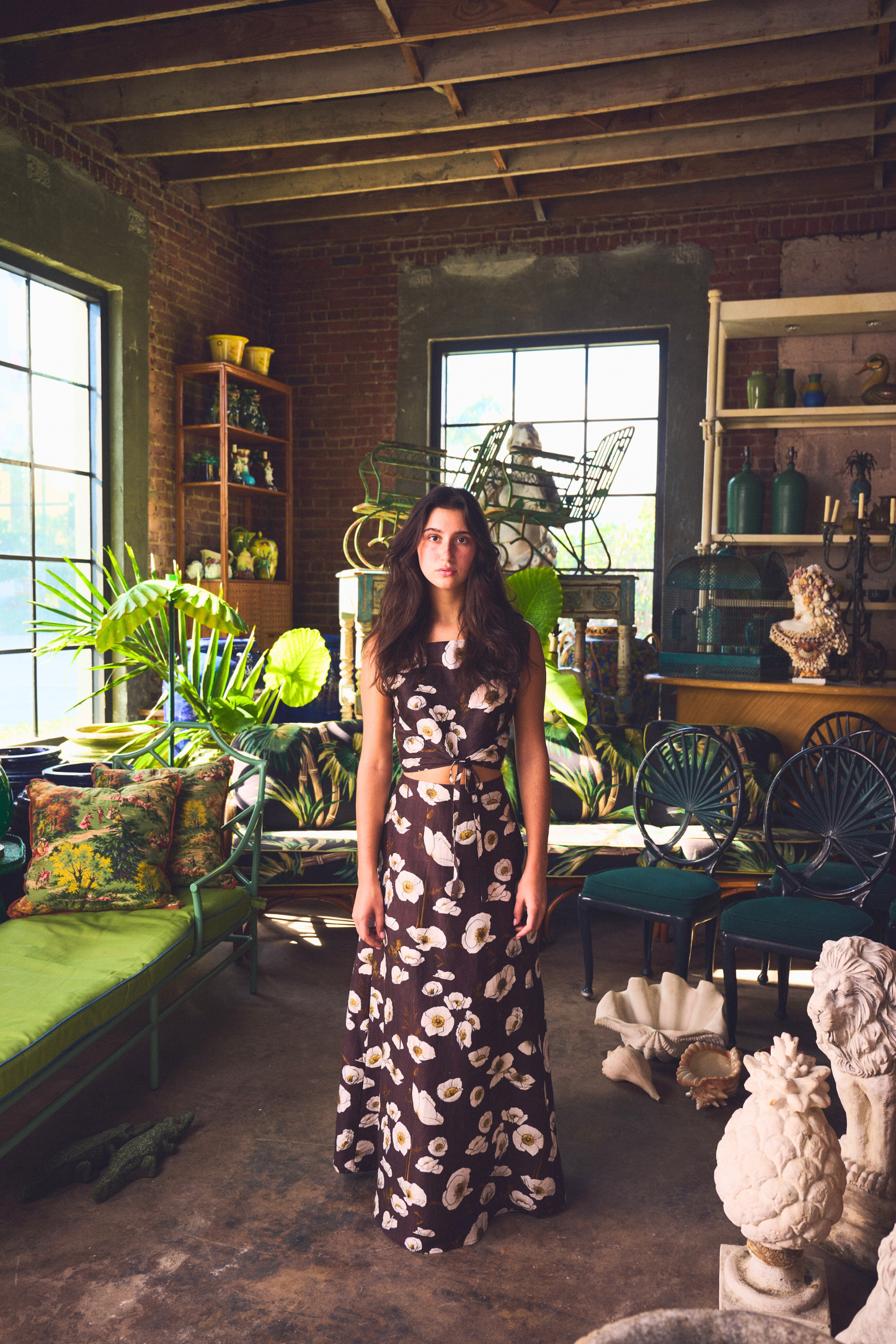 Adjustable Maxi Bustle Skirt | Silk Dupioni