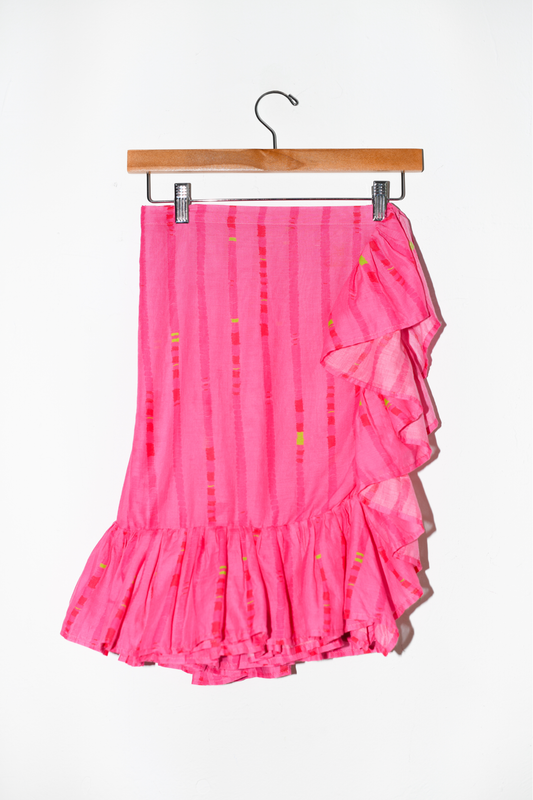 Mini Ruffle Power Pareo | Cotton Gauze