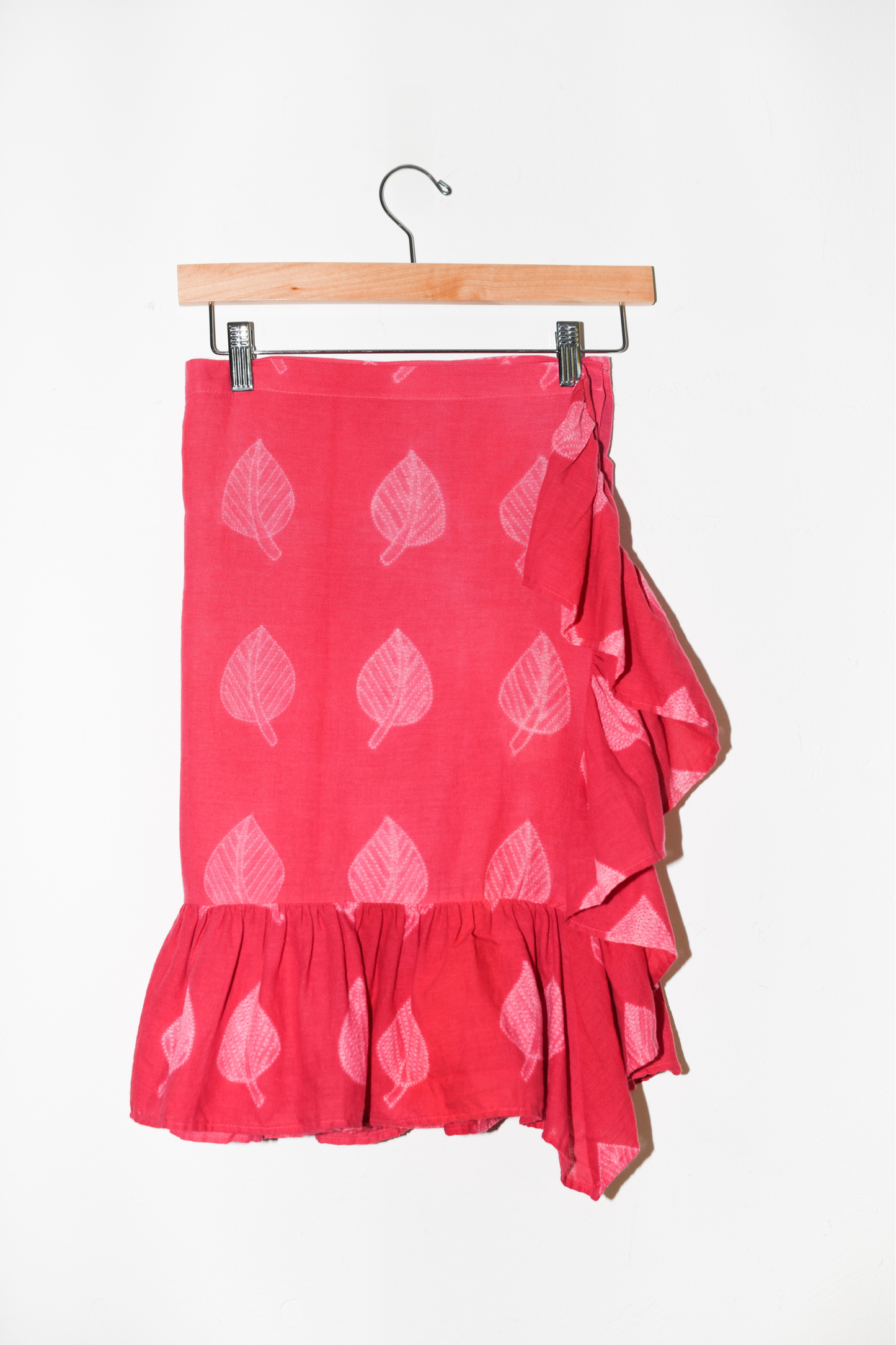 Mini Ruffle Power Pareo | Cotton Voile Shibori