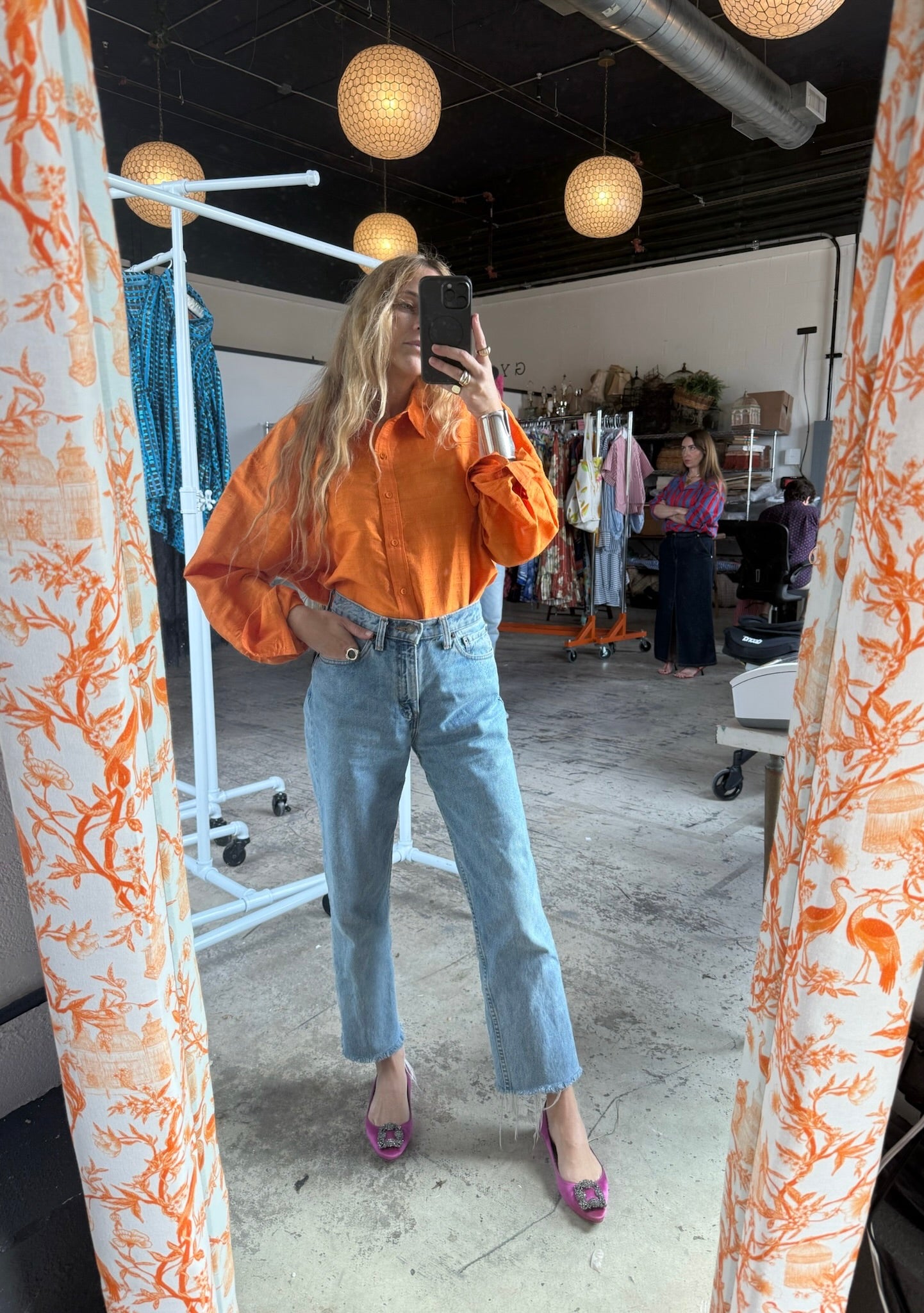 Classic Button Down | Silk Dupioni