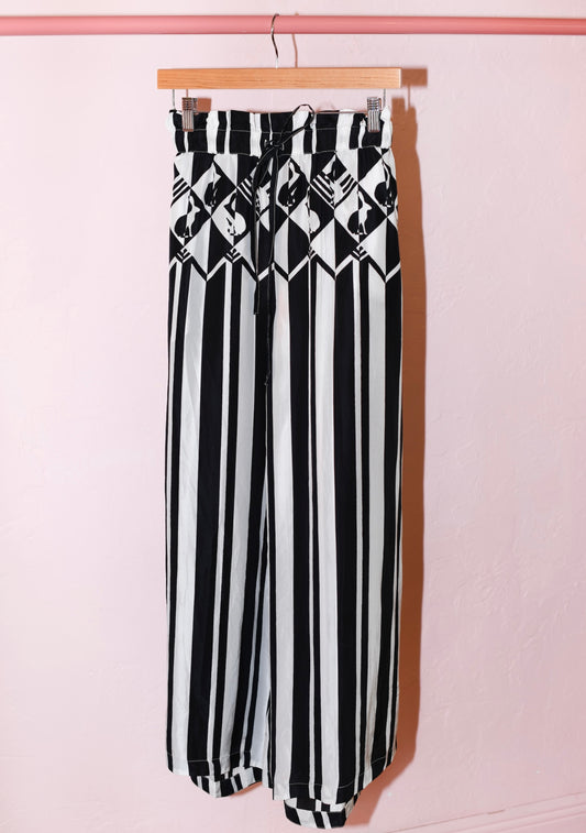 Palmer Wide Leg Pant | Silk Habotai