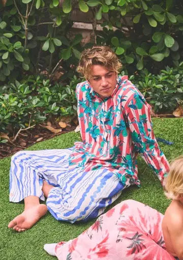 Cinch Back Pant | Seersucker Coniglio Palm Beach