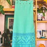 Flagpole Snap Midi Skirt | Linen Coniglio Palm Beach