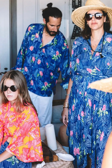 Handkerchief Dress | Viscose Lurex Coniglio Palm Beach