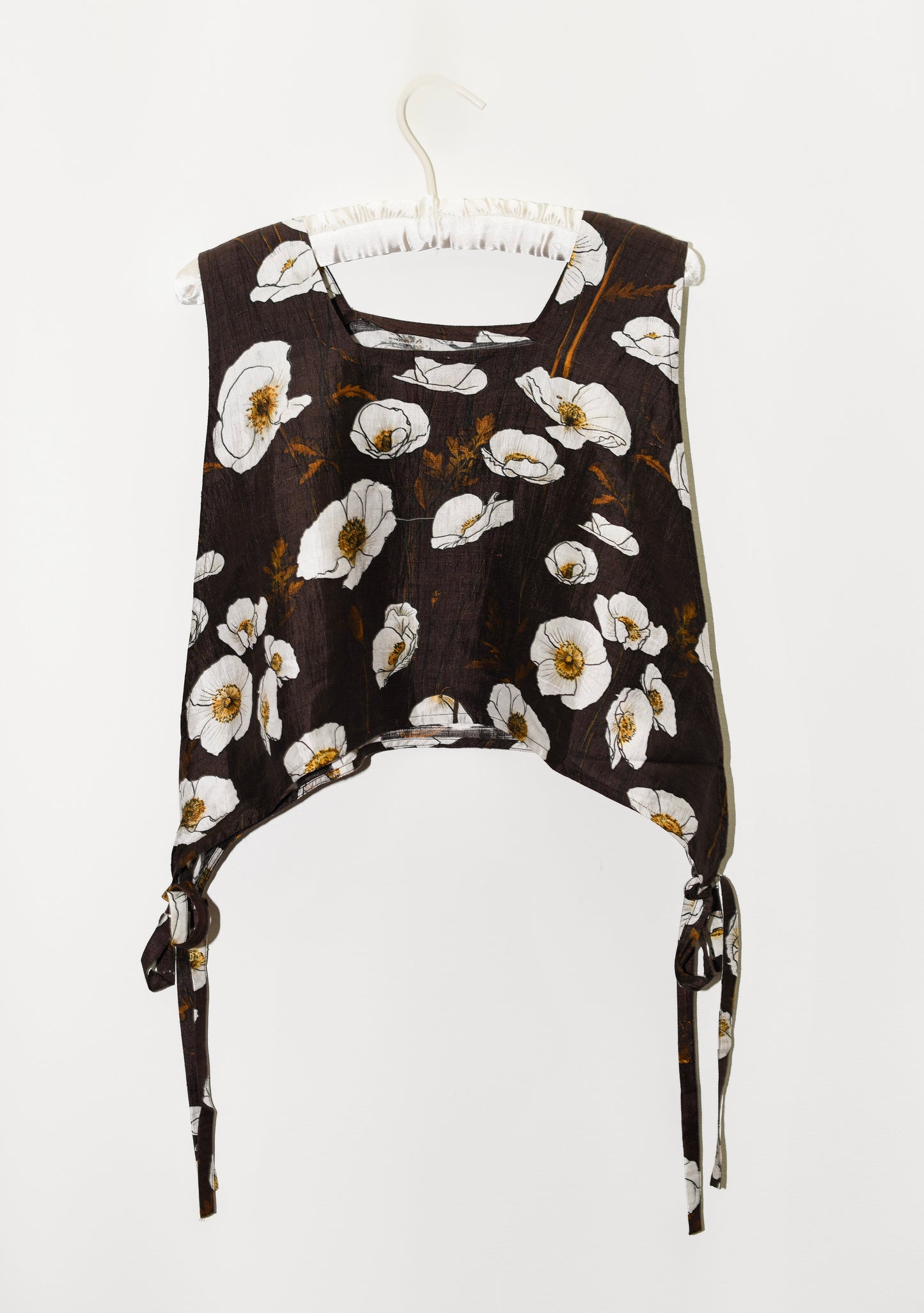 Two Panel Wrap Top | Silk Dupioni