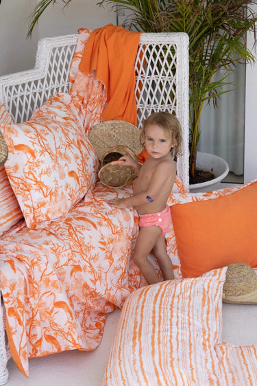 King Sheet Set | Cotton Percale Coniglio Palm Beach
