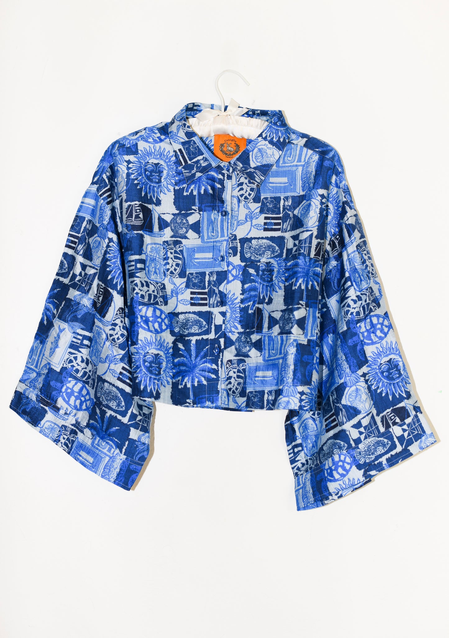 Everglades Crop Top | Silk Dupioni