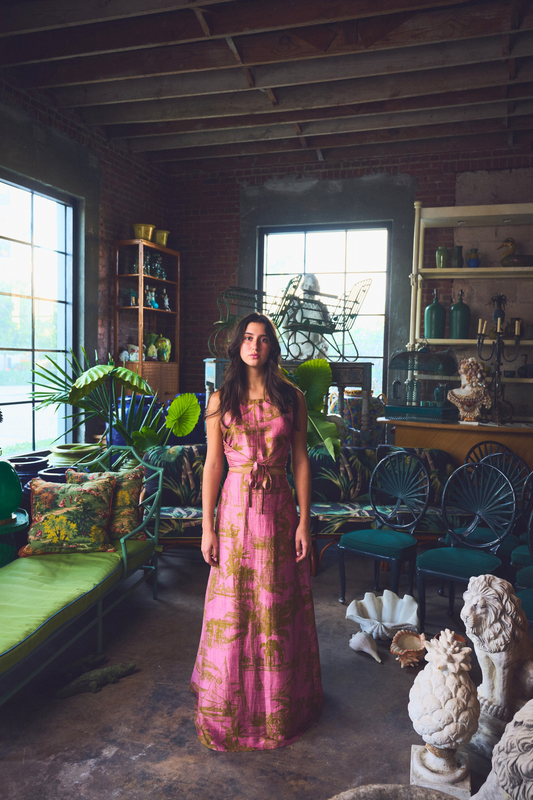 Two Panel Wrap Top | Silk Dupioni