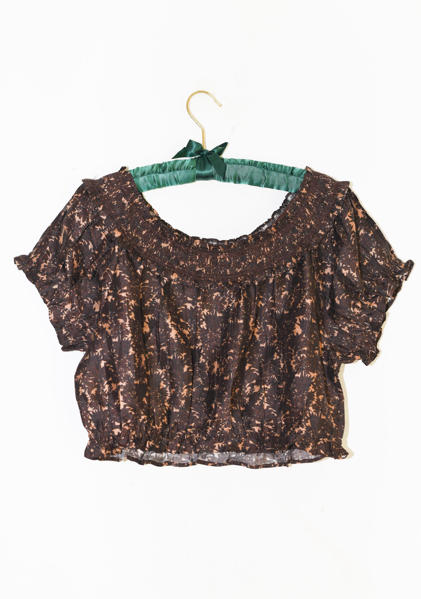 Laurie Crop Top | Silk Dupioni