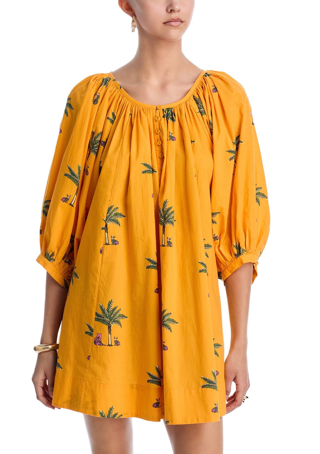 Grace Mini Dress | Cotton Poplin