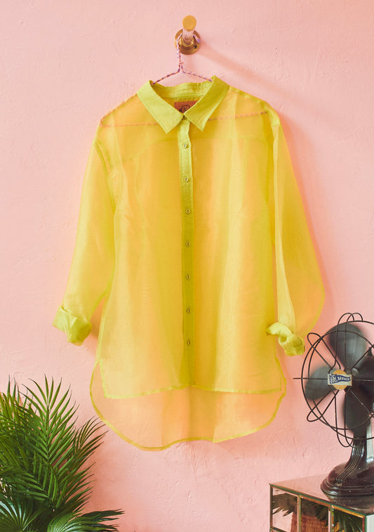 Classic Button Down | Organza