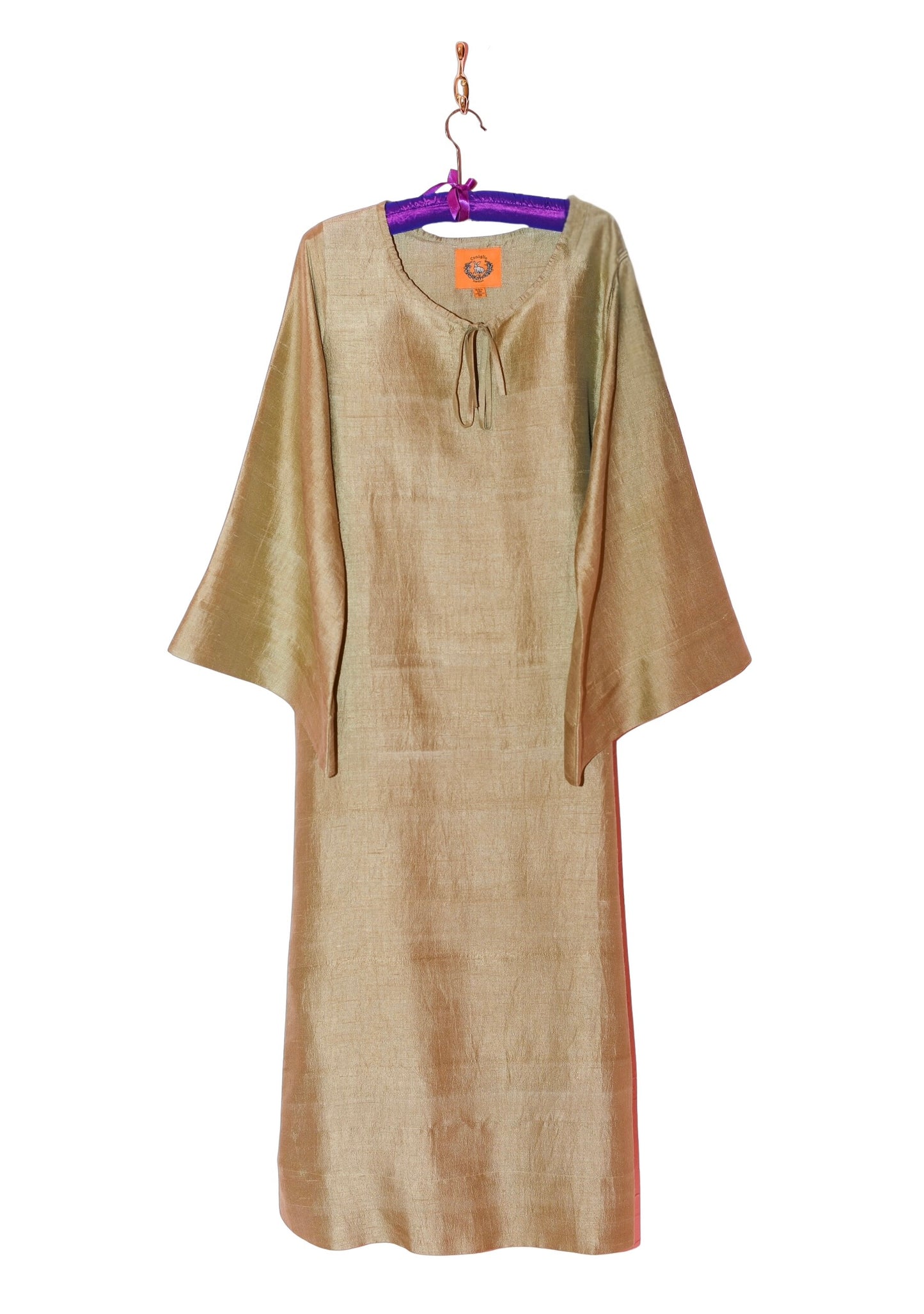 Gail Midi Dress | Silk Dupioni