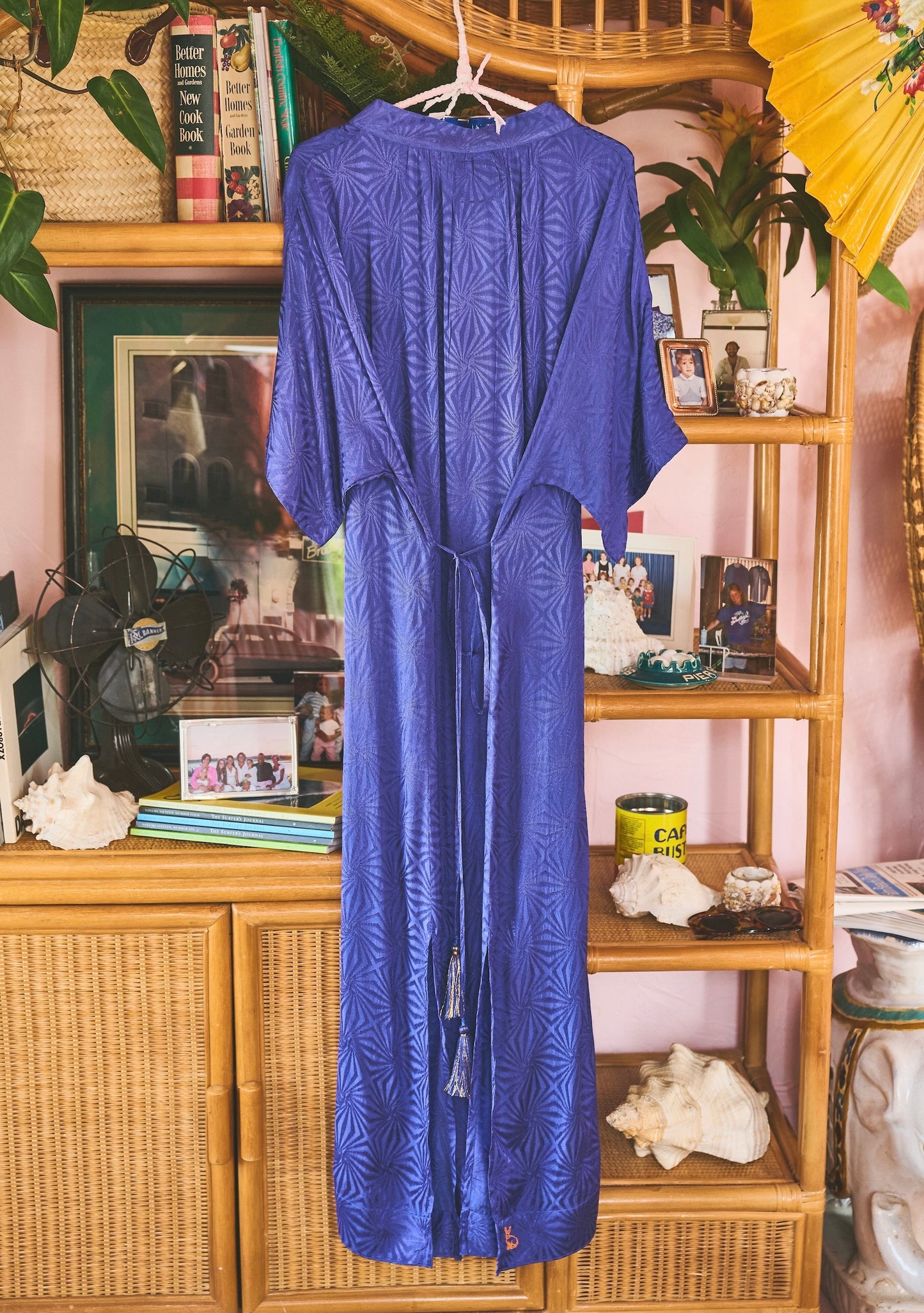 Cocoon Midi Dress | Jacquard