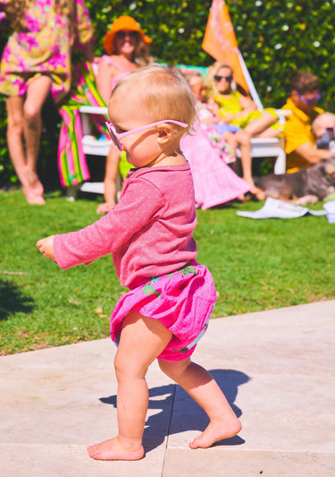 Kids Goldie Bloomer | Swiss Dot Coniglio Palm Beach