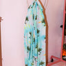 Seaspray Halter Maxi Dress | Silk Habotai Coniglio Palm Beach