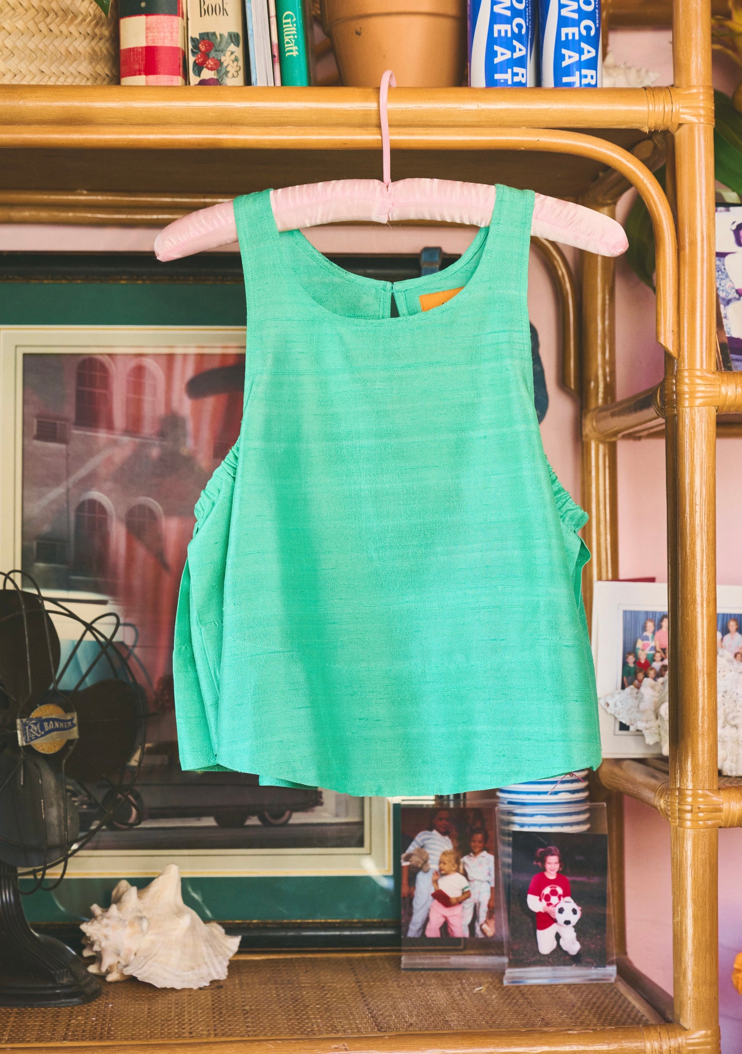 Shift Tank | Silk Dupioni