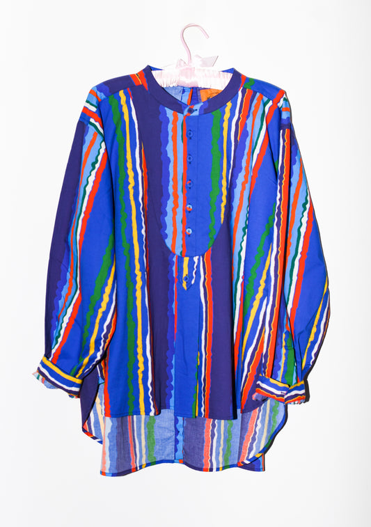 Open Back Modern Layering Top | Cotton Poplin