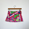 Flagpole Snap Micro Mini Skirt | Velour Terry Coniglio Palm Beach