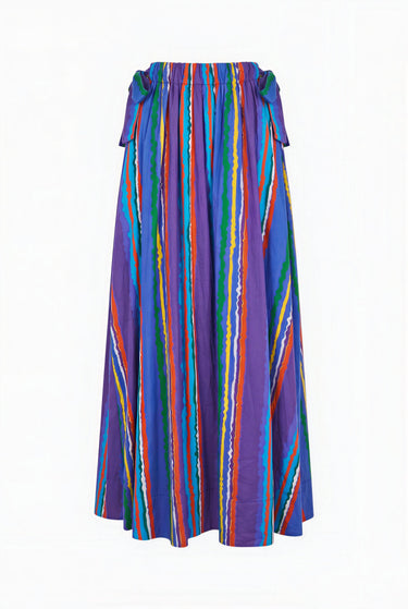 Adjustable Cara Maxi Skirt | Medium Weight Cotton Voile Coniglio Palm Beach