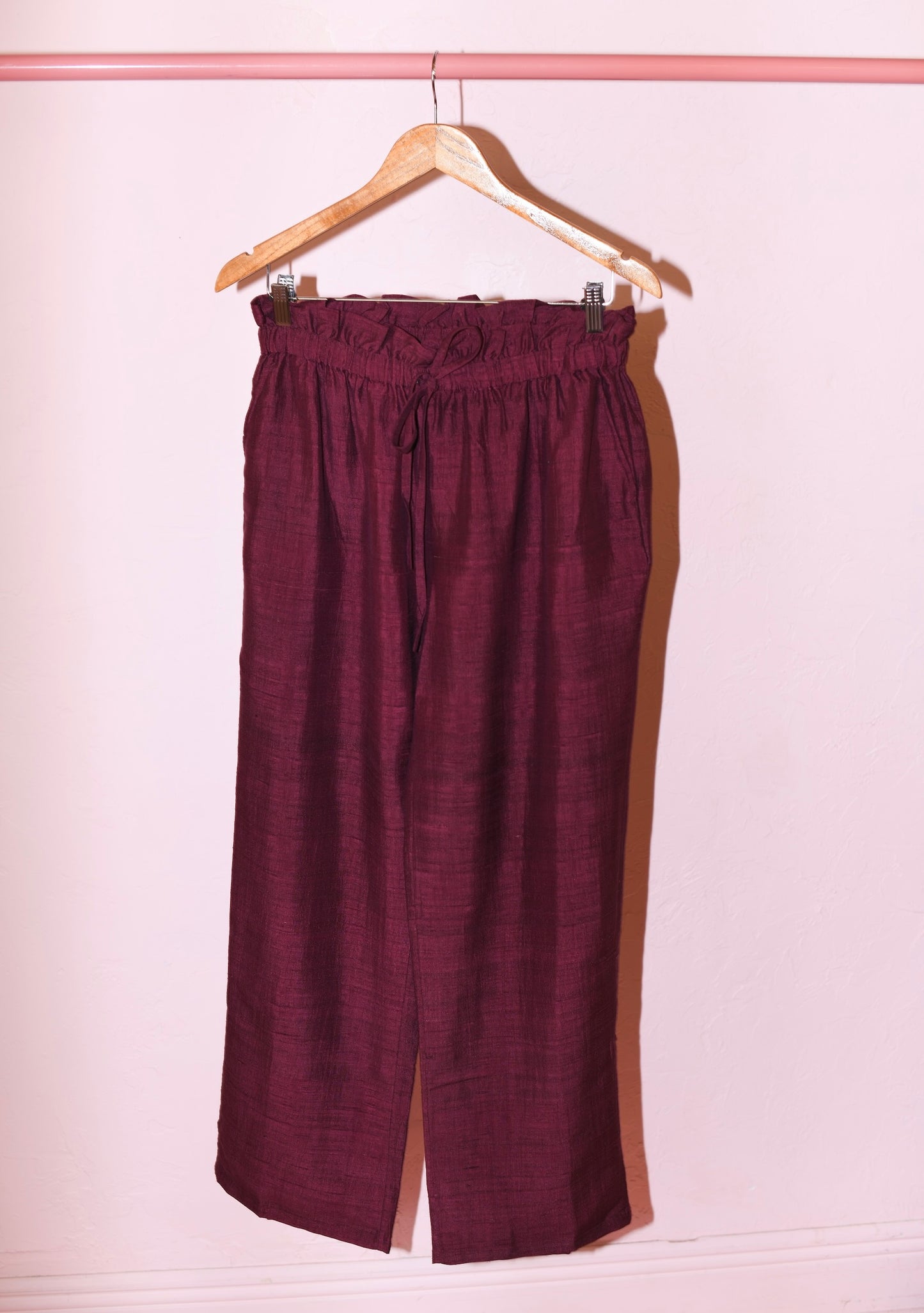 Beach Pant | Silk Dupioni