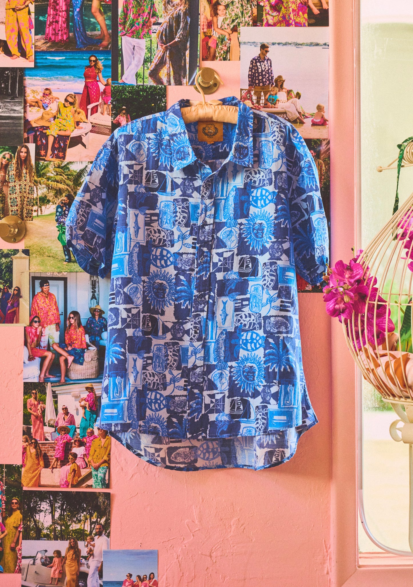 Mens Classic Short Sleeve Button Down | Linen