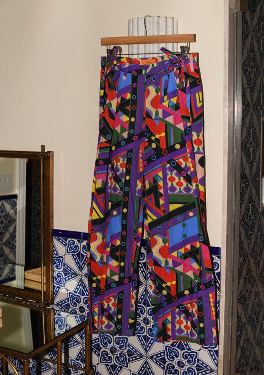 Move and Groove Snap Pant | Cotton Linen