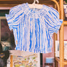 Laurie Crop Top | Cotton Gauze Coniglio Palm Beach