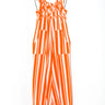 La Puerta Jumpsuit | Crinkle Cotton Coniglio Palm Beach
