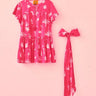 Tiered Mini Dress | Cotton Coniglio Palm Beach